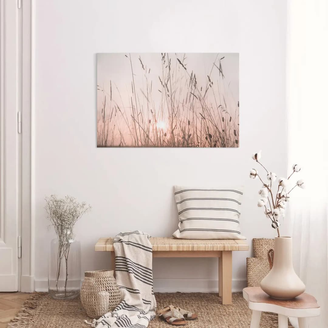 Leinwandbild Ein traumhafter Sommerabend | Mehrfarbig