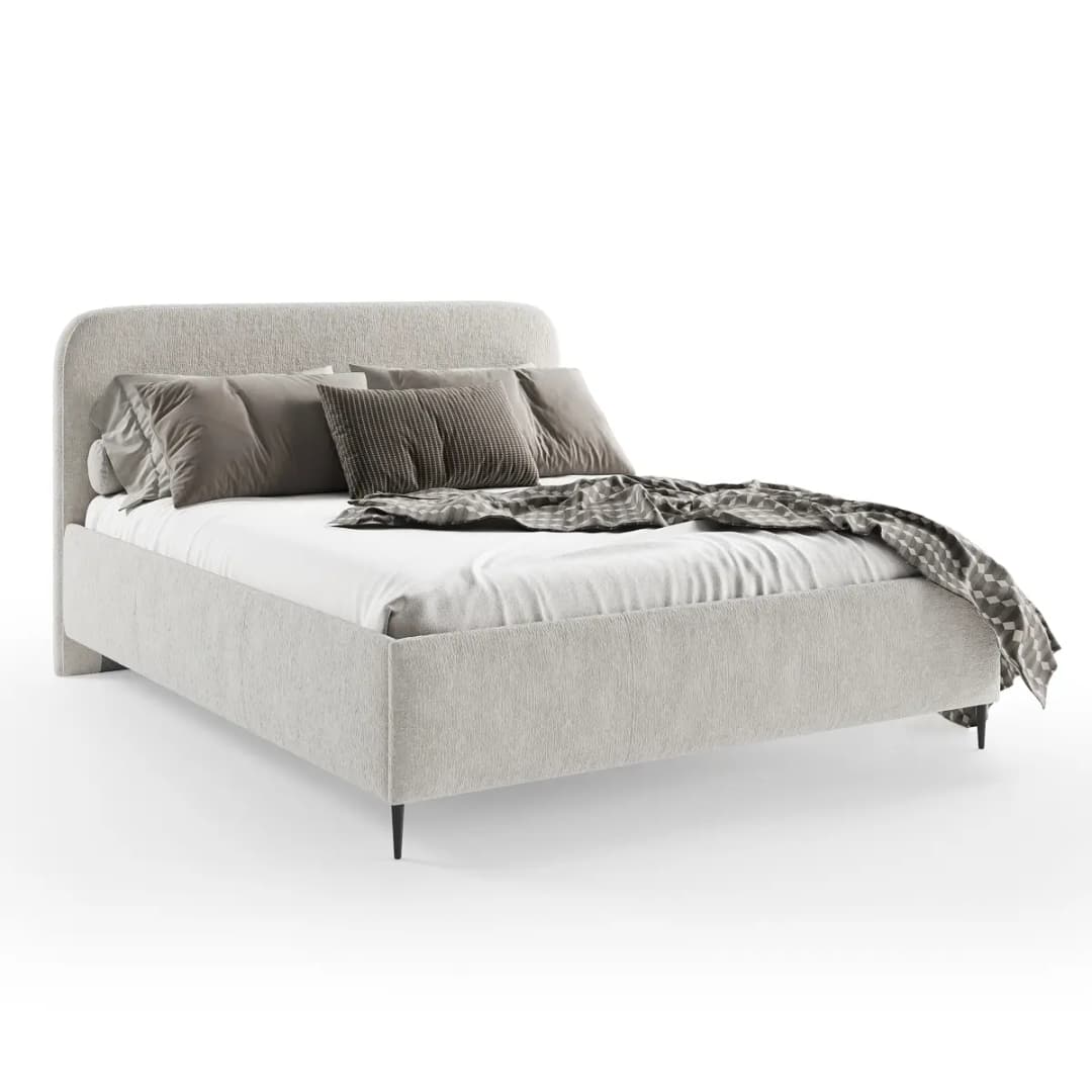 Studio Copenhagen Polsterbett Mertell Typ A 140 x 200cm Chenille