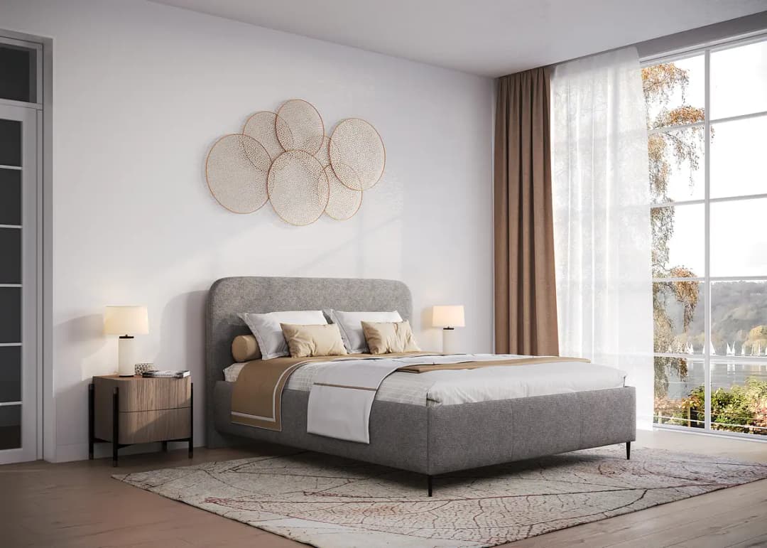 Polsterbett Mertell Typ B 180 x 200cm Chenille Relana