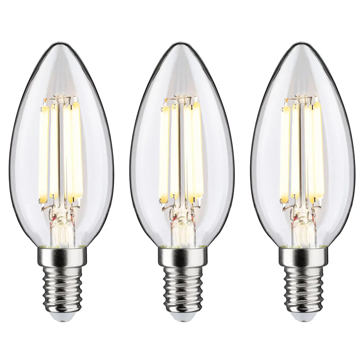 LED-Leuchtmittel Eco-Line Kerze | Transparent