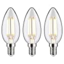 LED-Leuchtmittel Eco-Line Kerze | Transparent