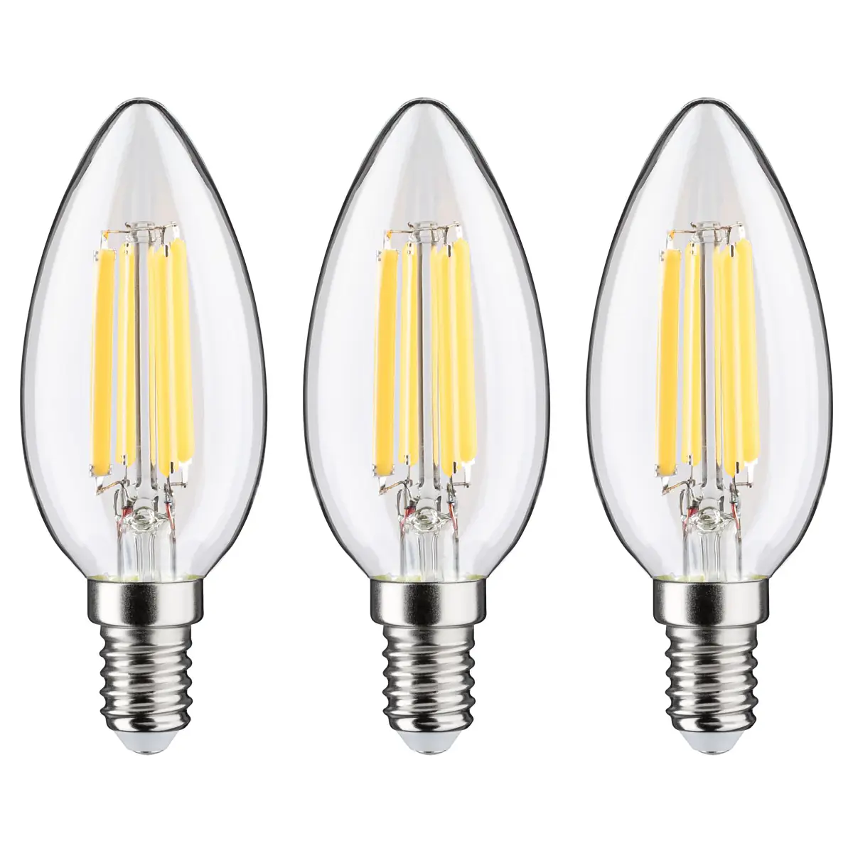 LED-Leuchtmittel Eco-Line Kerze | Transparent