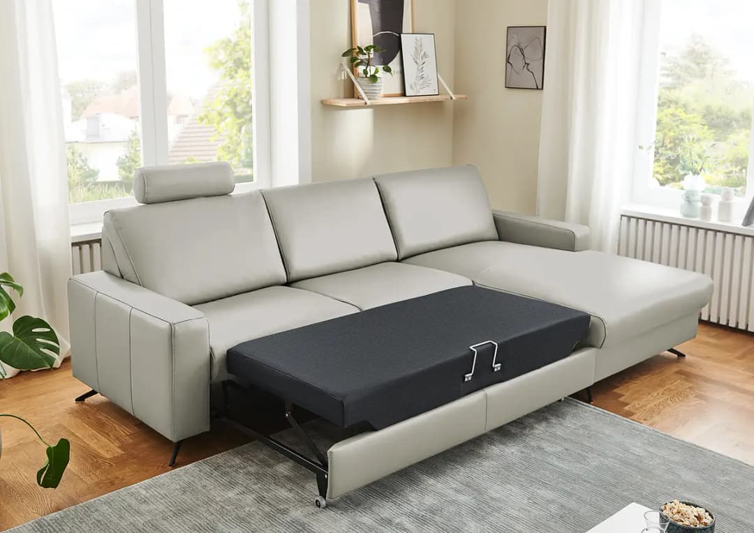 Ecksofa Wondina | Grau