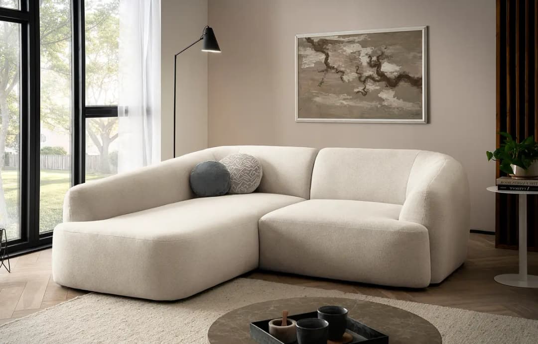 Ecksofa JELSA | Beige