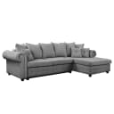 Ecksofa BISURA | Grau