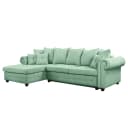 Ecksofa BISURA | Grün