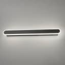 Fischer & Honsel LED-Wandleuchte 60cm Schwarz | Schwarz
