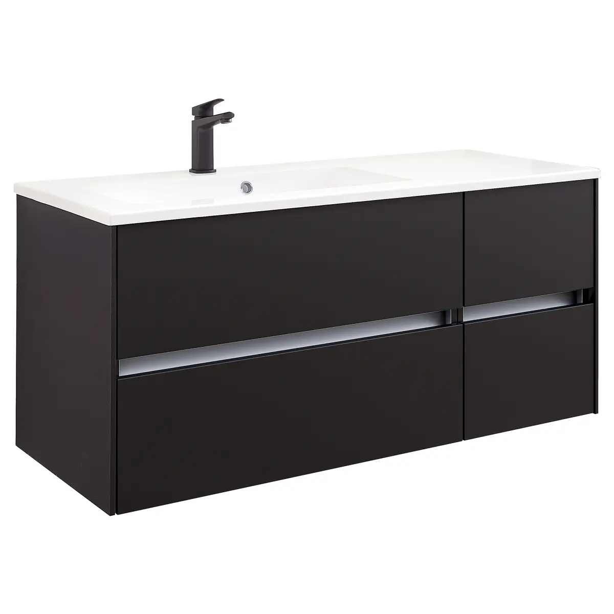 Badezimmerset 6010 3-teilig | Schwarz