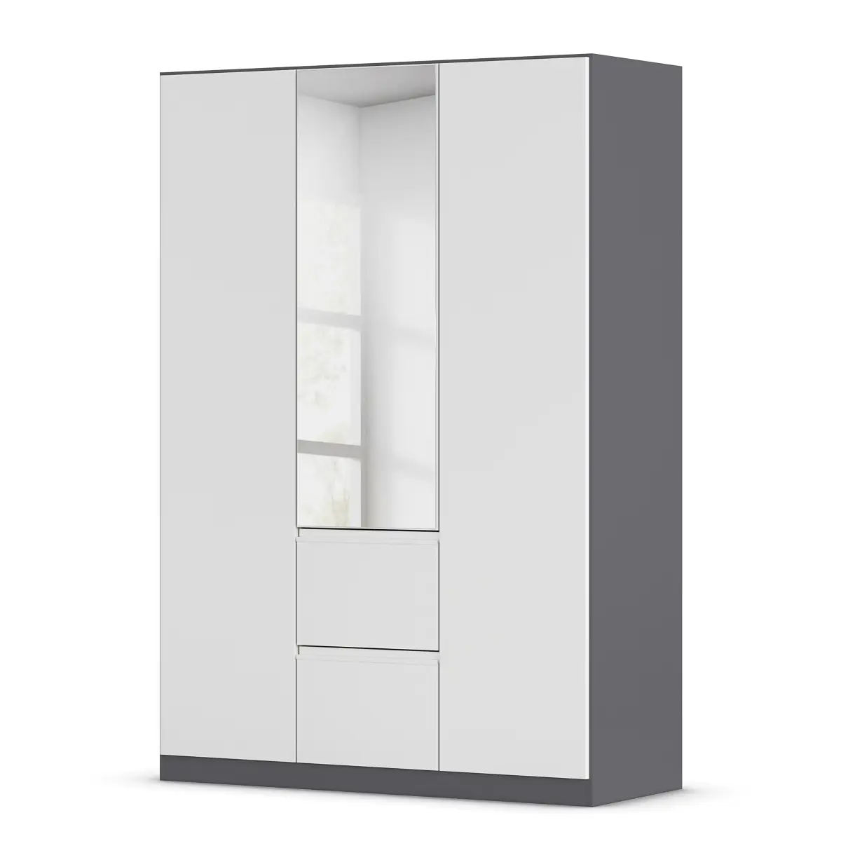 rauch Blue Drehtürenschrank Bristol | Grau