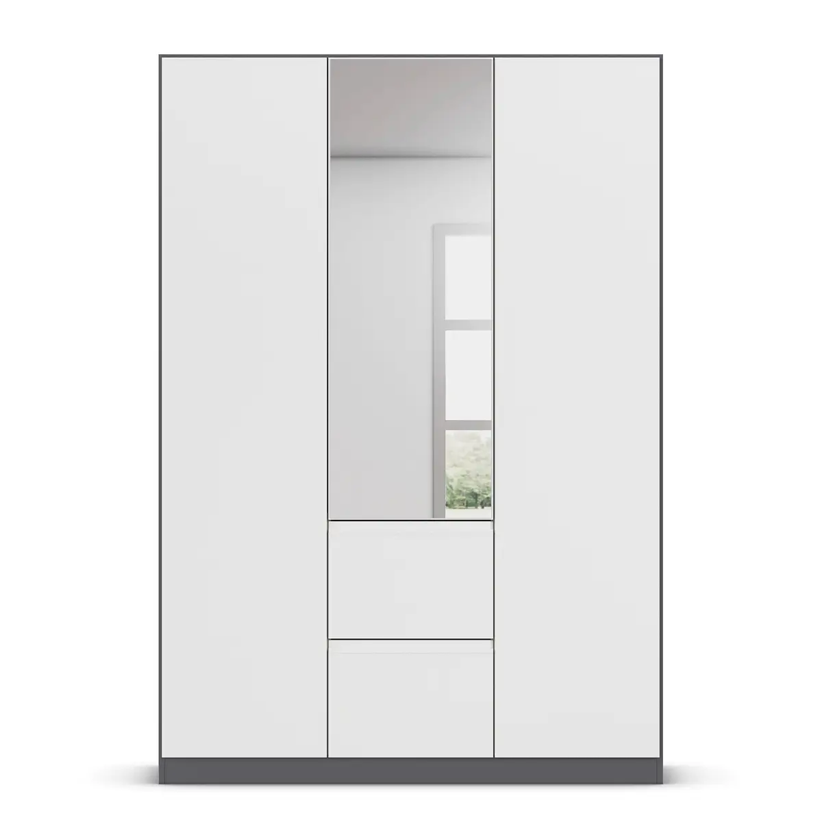 rauch Blue Drehtürenschrank Bristol | Grau