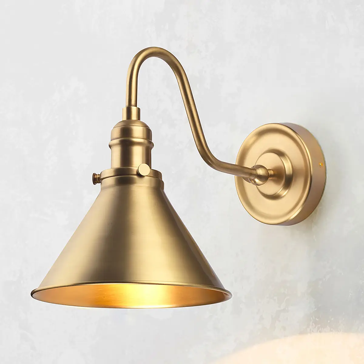 Wandleuchte Provence | Gold