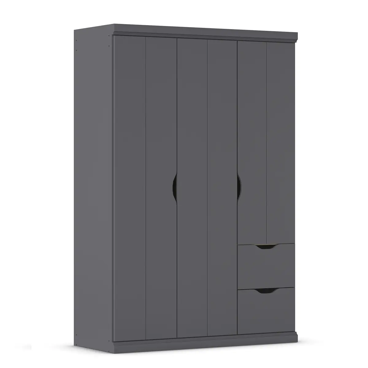 Kleiderschrank Frieda | Grau