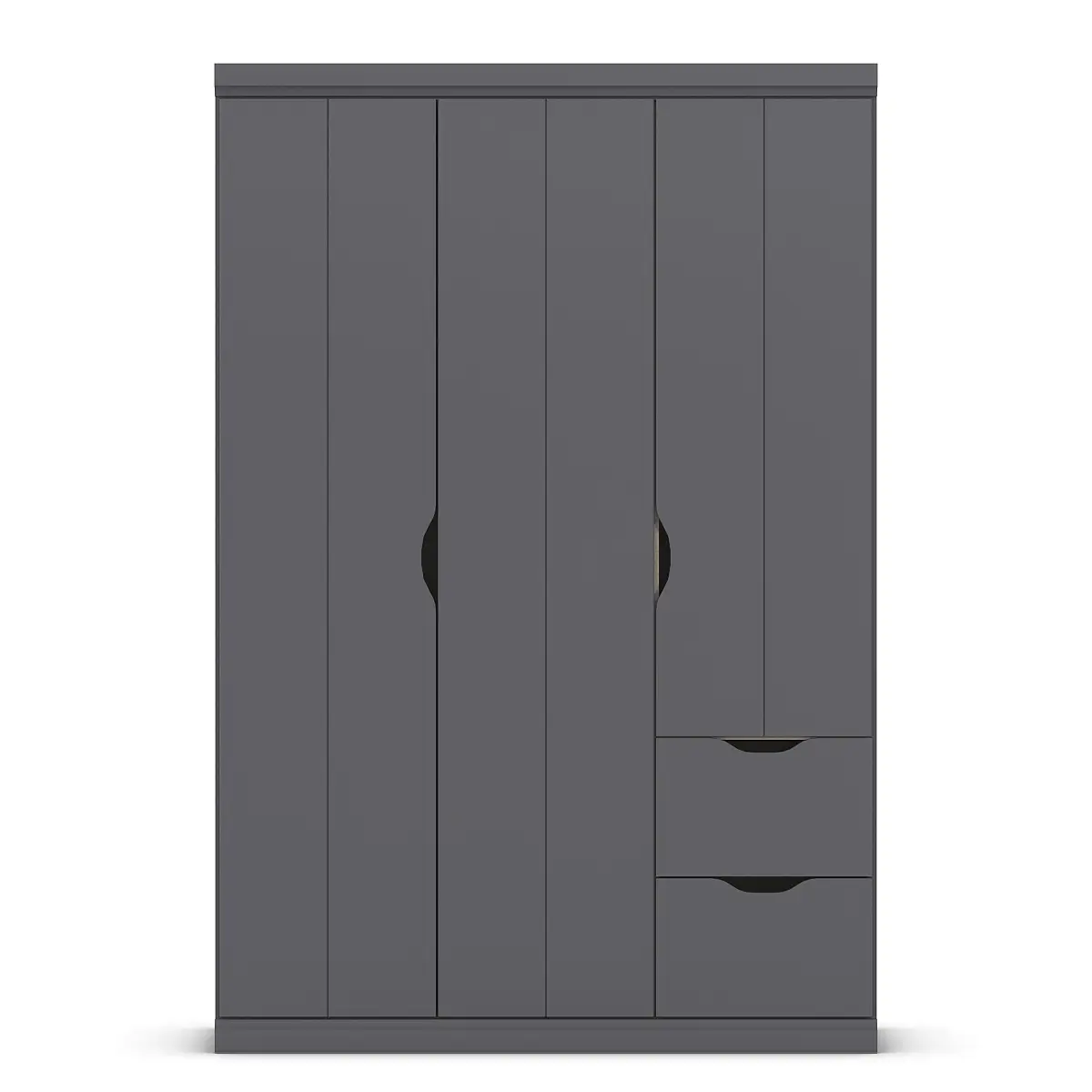 Kleiderschrank Frieda | Grau