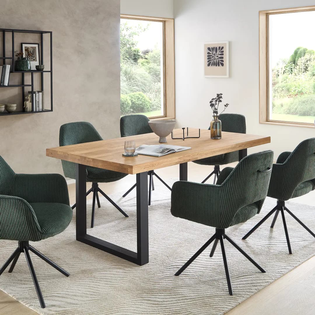 loftscape Esstisch Rallo | Holztöne