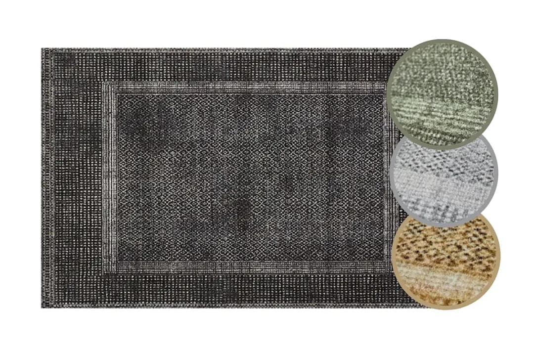 Fußmatte Square | Schwarz
