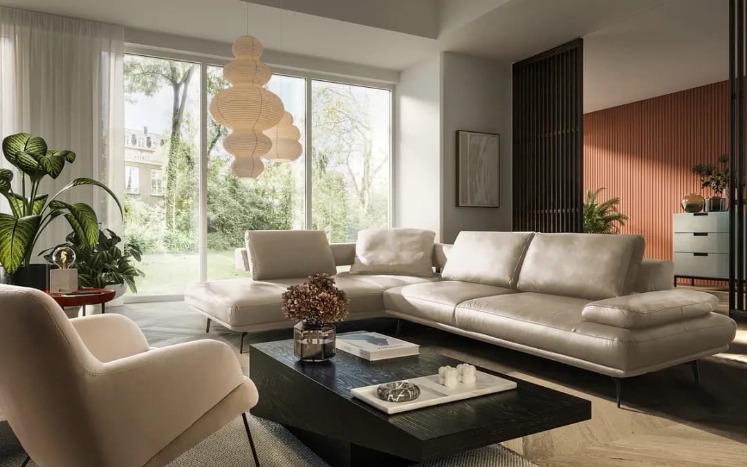 Studio Copenhagen Ecksofa DERMO | Beige