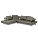 Ecksofa DERMO | Grau