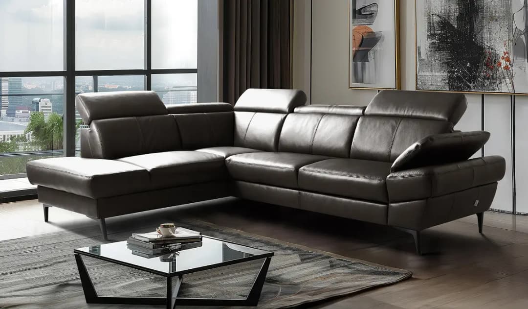 Ecksofa Amphuli | Braun