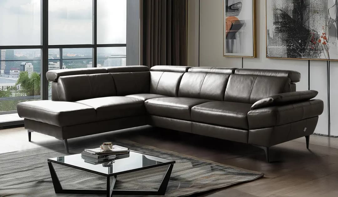 Ecksofa Amphuli | Braun