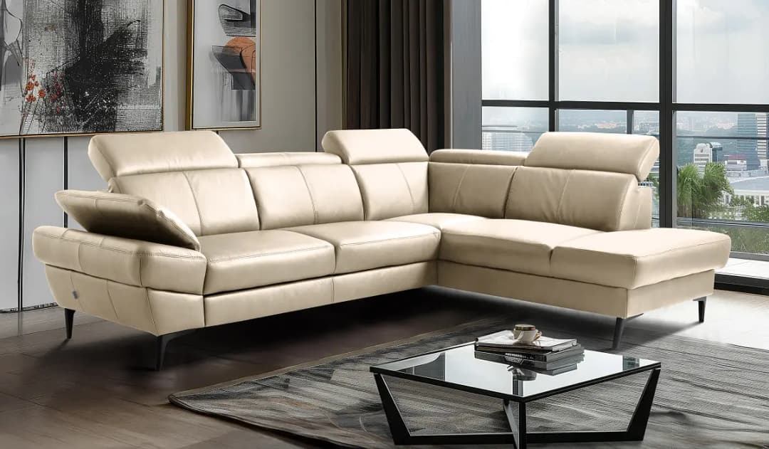 Ecksofa Amphuli | Beige