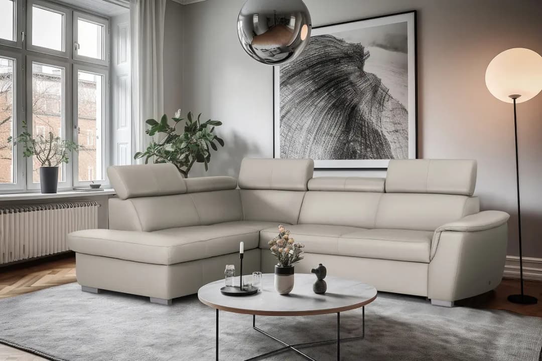 Fredriks Ecksofa Cafanda | Grau
