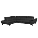 Fredriks Ecksofa Diaolun | Schwarz