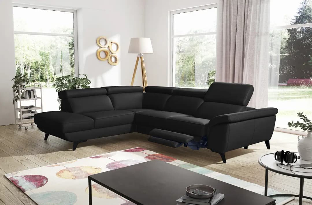 Fredriks Ecksofa Diaolun | Schwarz