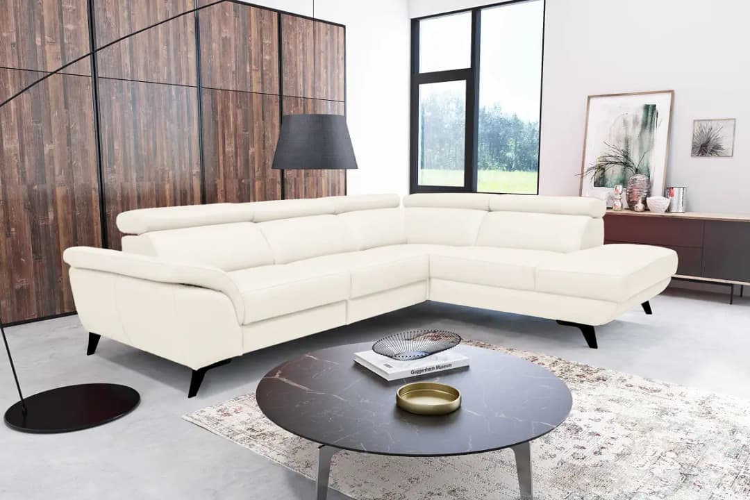 Fredriks Ecksofa Diaolun | Weiß