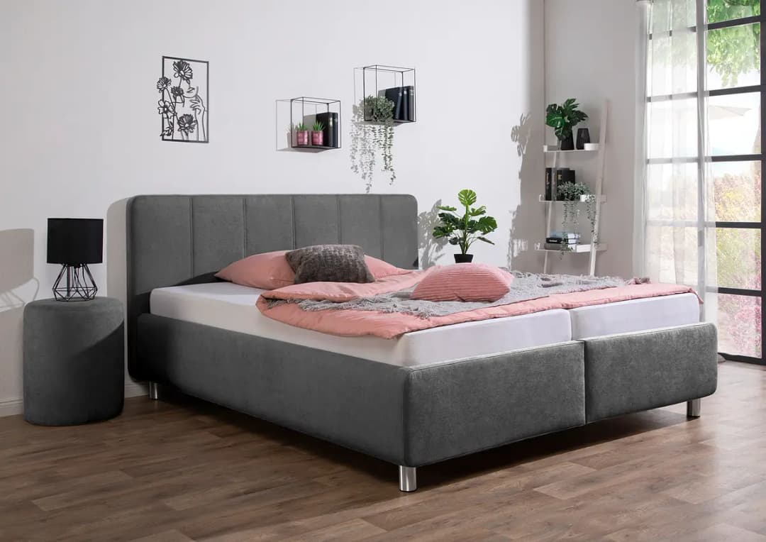 loftscape Polsterbett Jorcani | Grau
