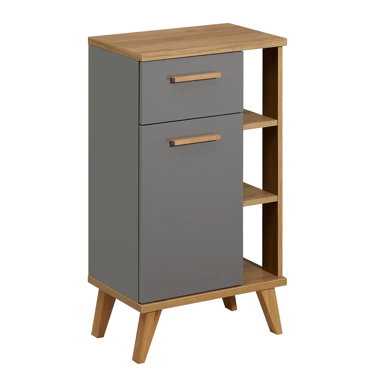 Unterschrank 51cm Grau | Grau