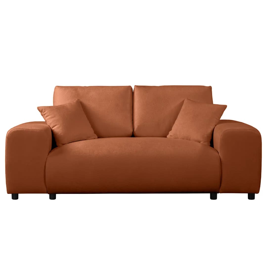 Fredriks 2-Sitzer Sofa Sideri | Terrakotta