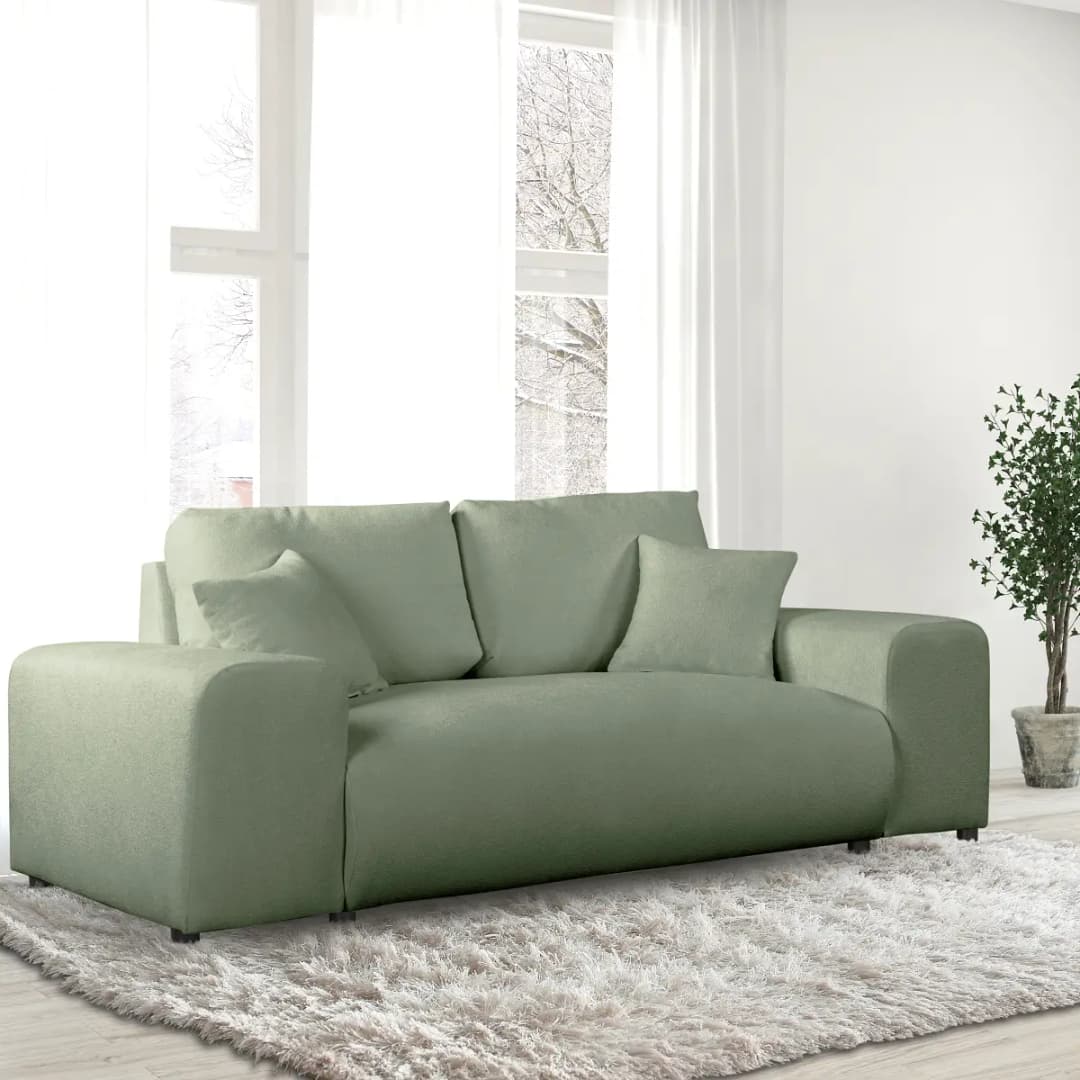 2-Sitzer Sofa Sideri | Grün