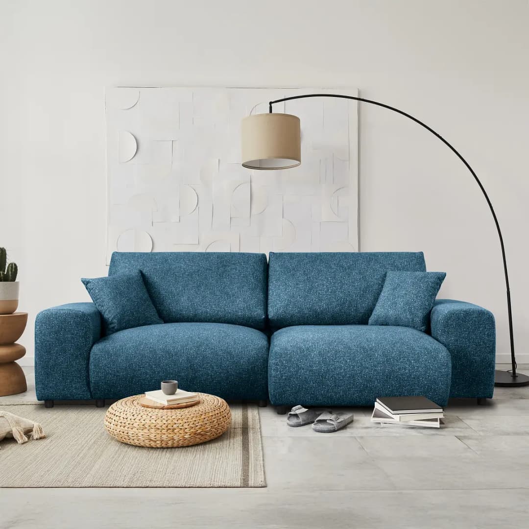 Fredriks Ecksofa Blerta | Blau