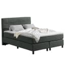 Boxbett Kalyango 140 x 200cm Strukturstoff Cully Grau | Grau
