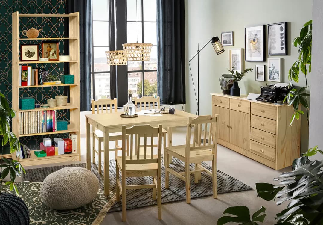 Massives Regal Hodalen | Holztöne