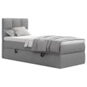 loftscape Boxbett Rudisell 90 x 200cm Strukturstoff Cully Dunkelgrau