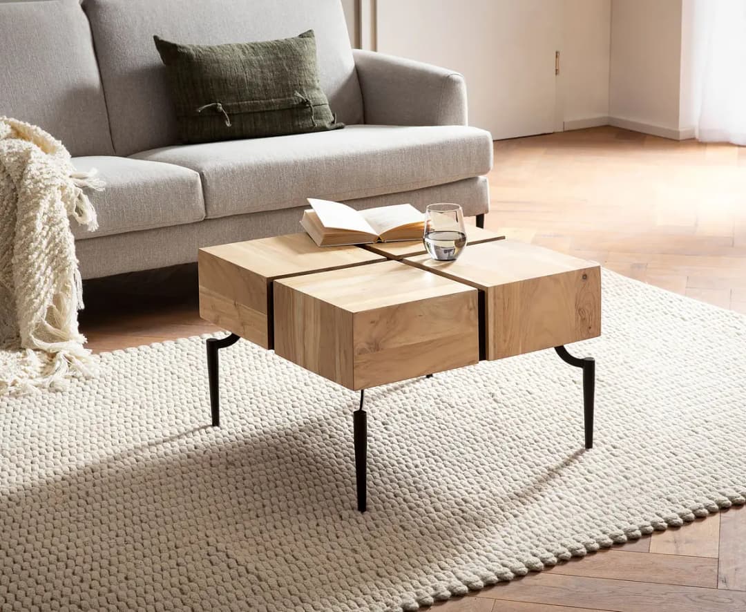 Couchtisch Blackbum | Braun