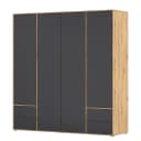rauch Blue Drehtürenschrank Nabila 187cm | Holztöne