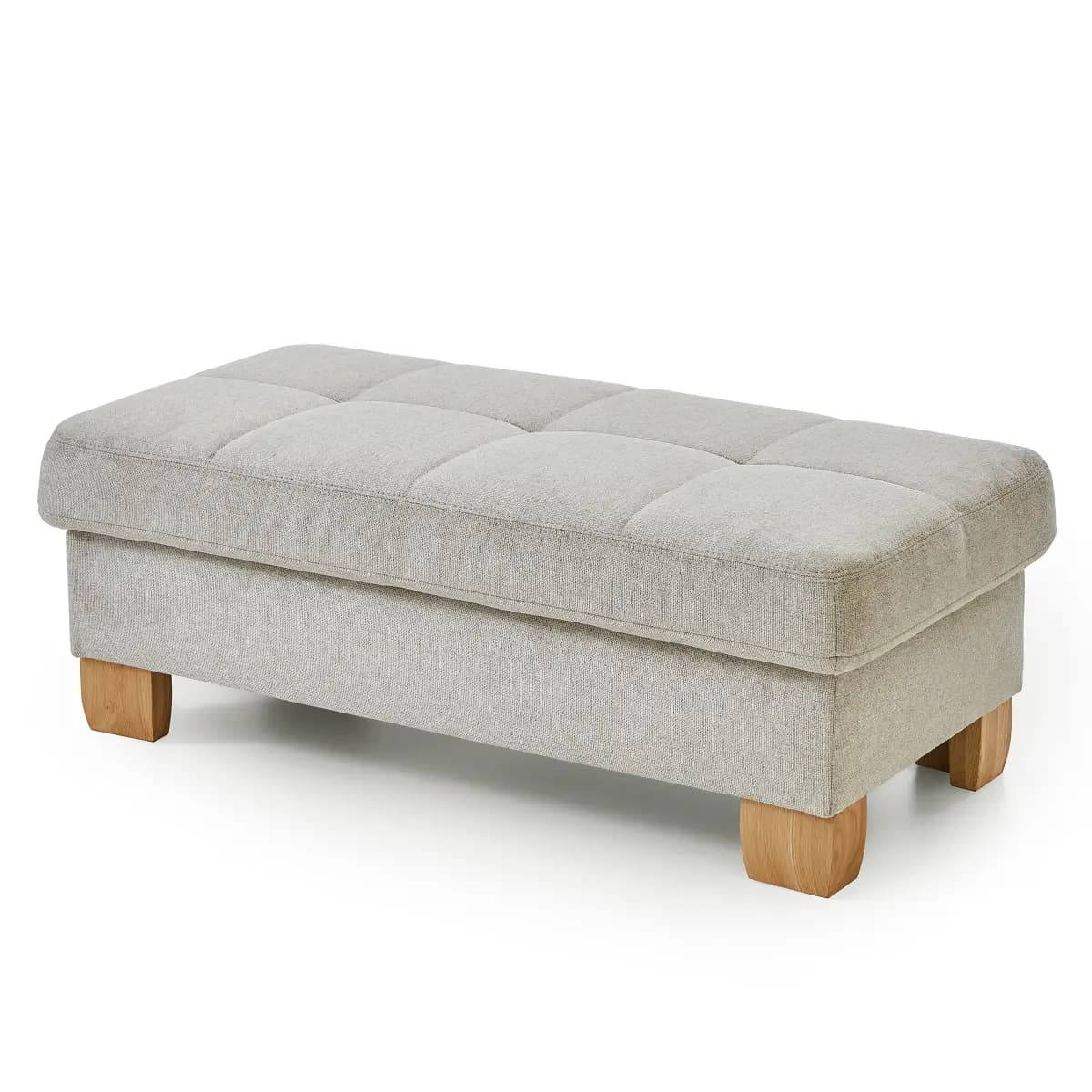 Fredriks XXL Polsterhocker Malkash | Beige
