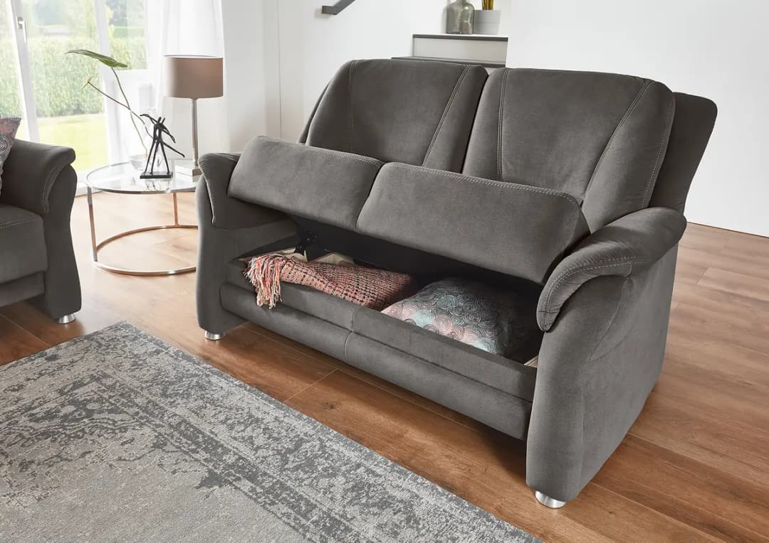 Fredriks 2,5-Sitzer Sofa Felia | Schwarz