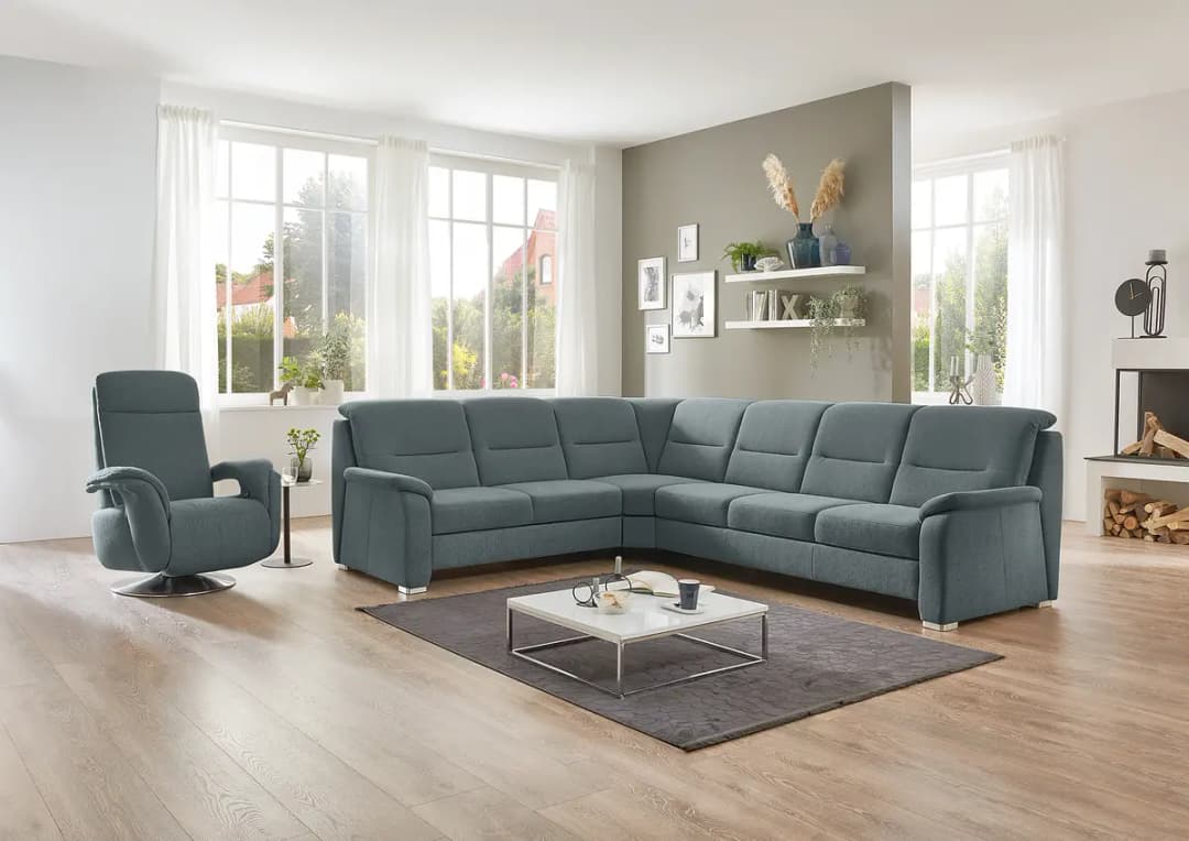 Fredriks Ecksofa Arrouda | Blau