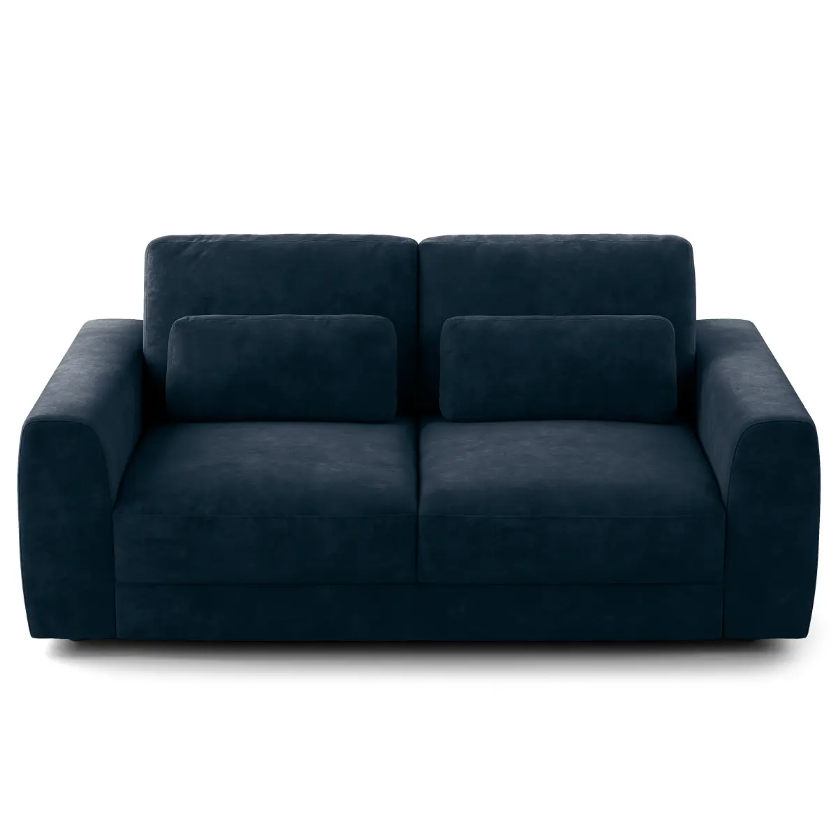 2-Sitzer Sofa Blau/Royalblau Samt Vina | Blau