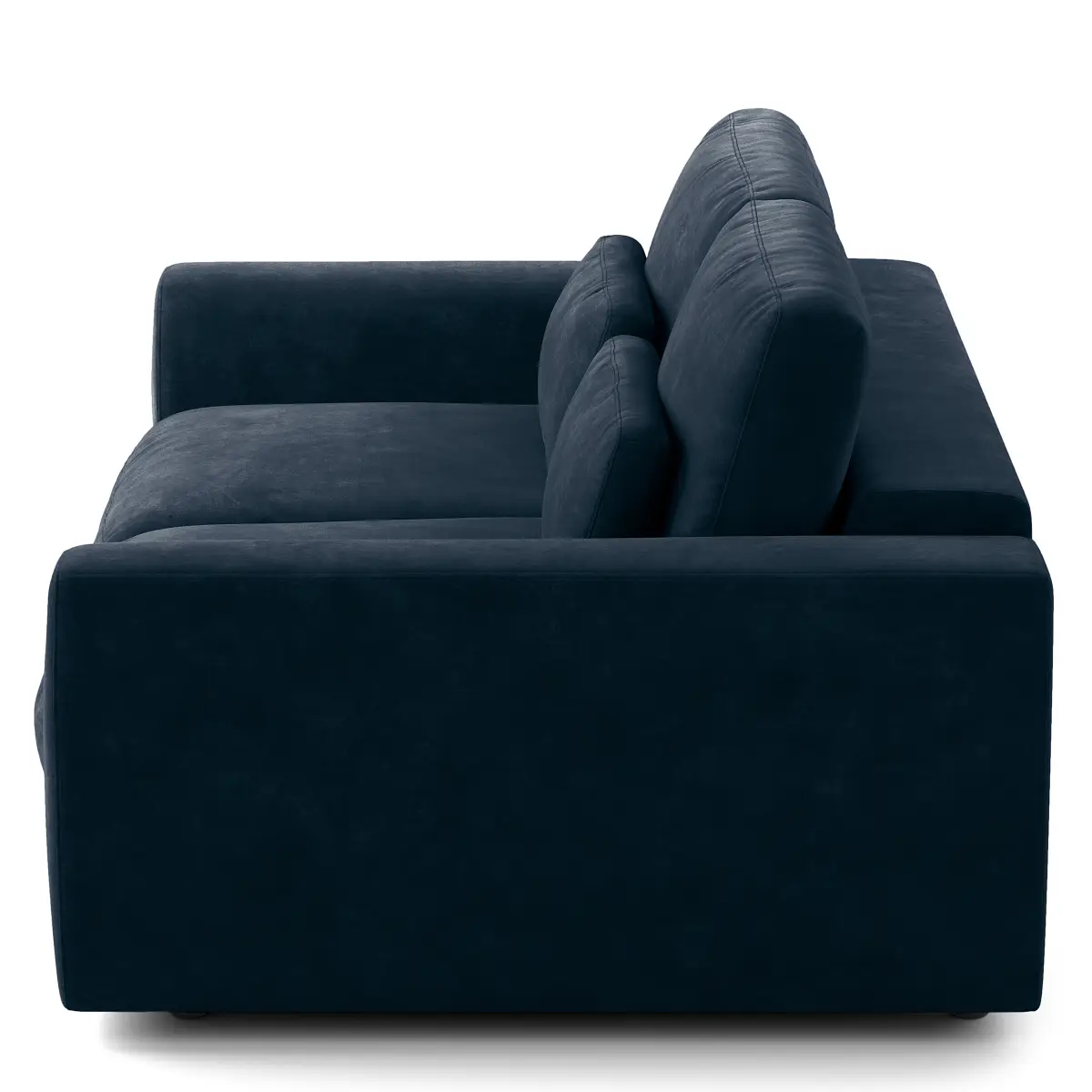 2-Sitzer Sofa Blau/Royalblau Samt Vina | Blau