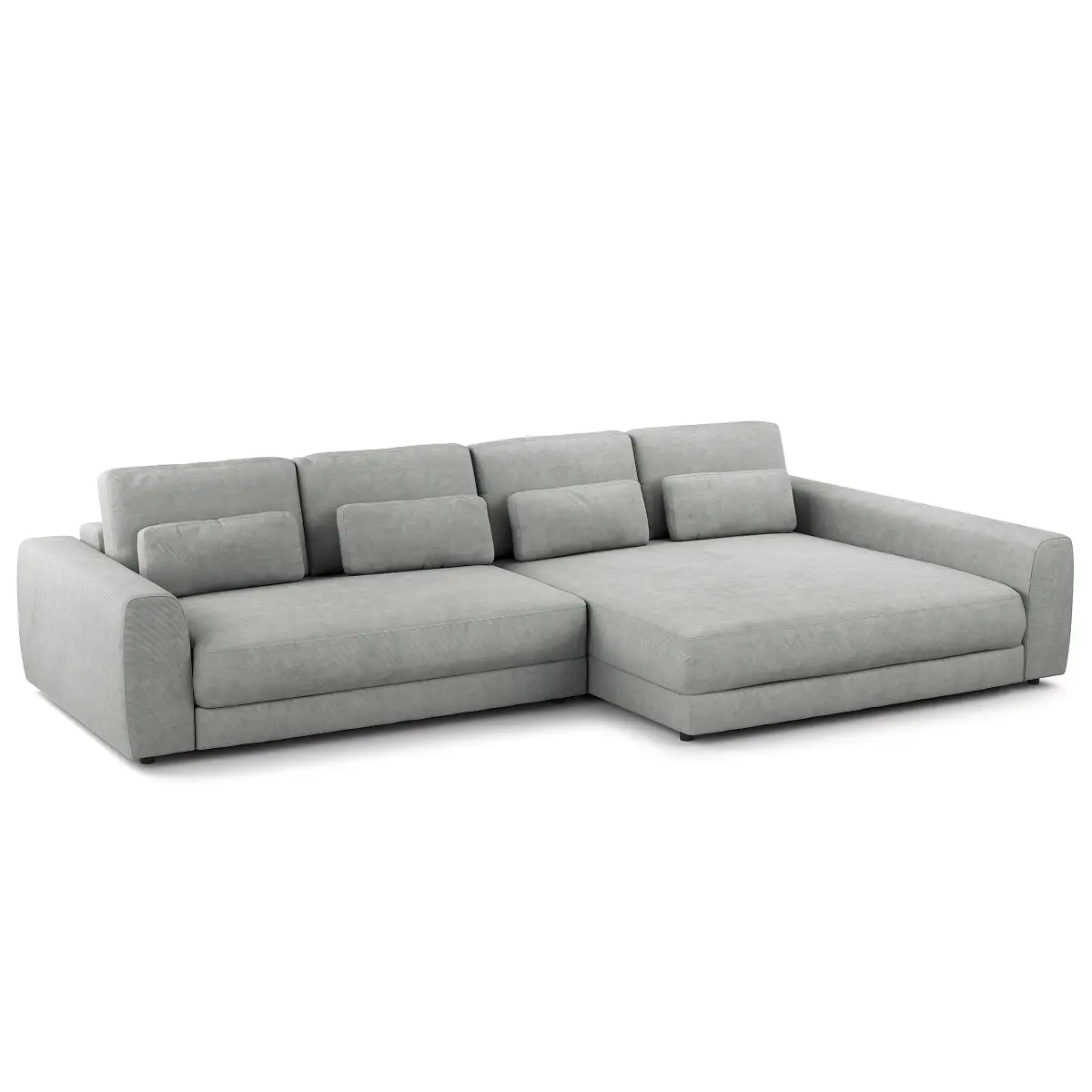 Studio Copenhagen Ecksofa Snor | Grau