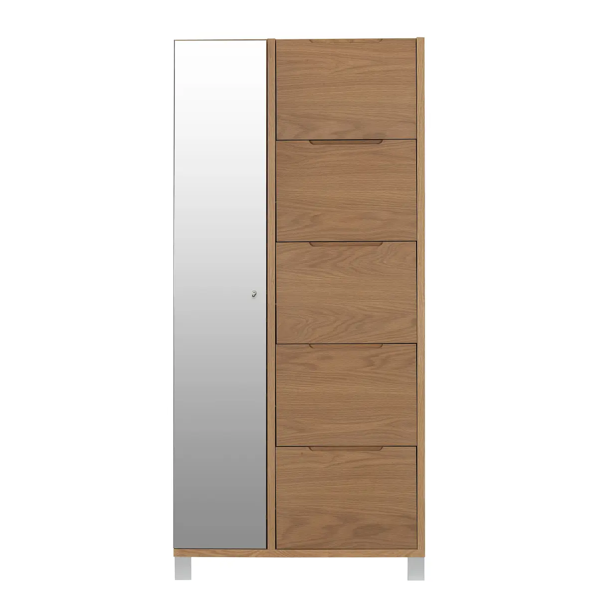 Furnierter Schuhschrank MiPuro | Holztöne