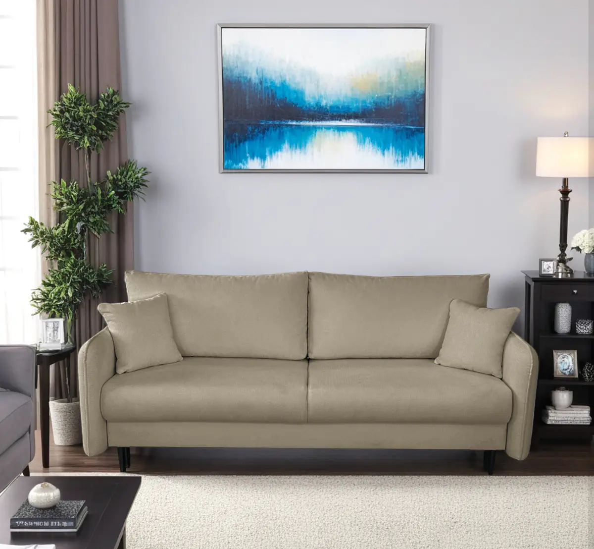 Schlafsofa Jokel | Beige
