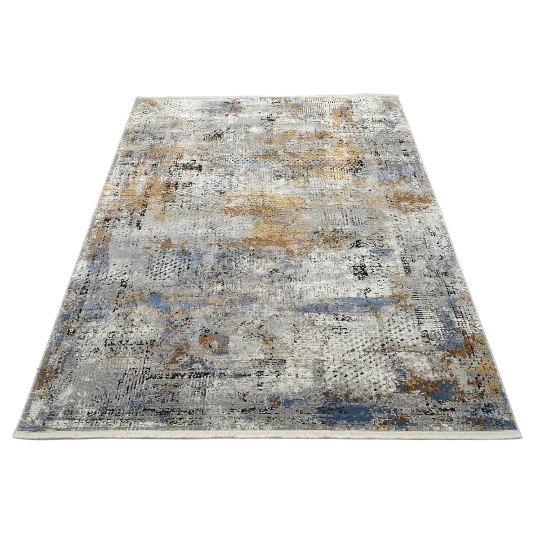 Kurzflorteppich Purissimo Dura Grau 140 x 200cm Mischgewebe