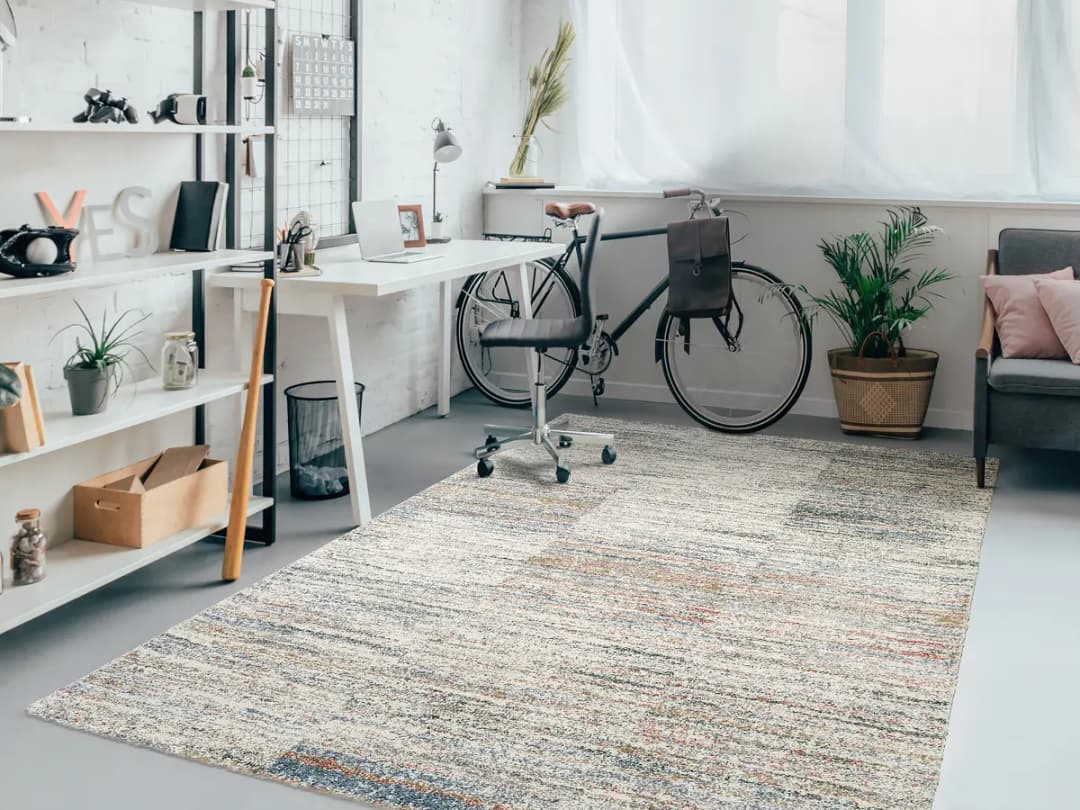 Kurzflorteppich Moss Line Beige 120 x 170cm | Beige