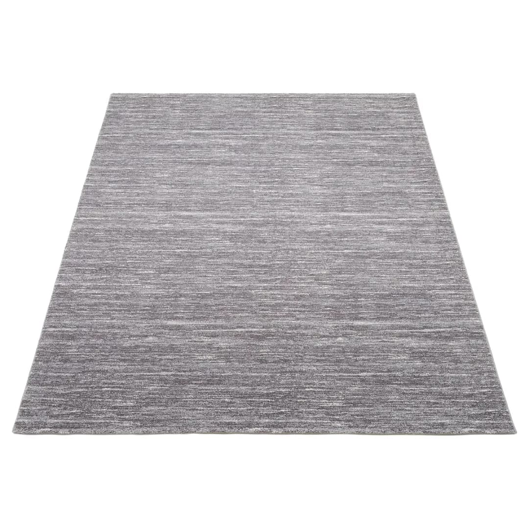 Kurzflorteppich Casella Mono | Grau