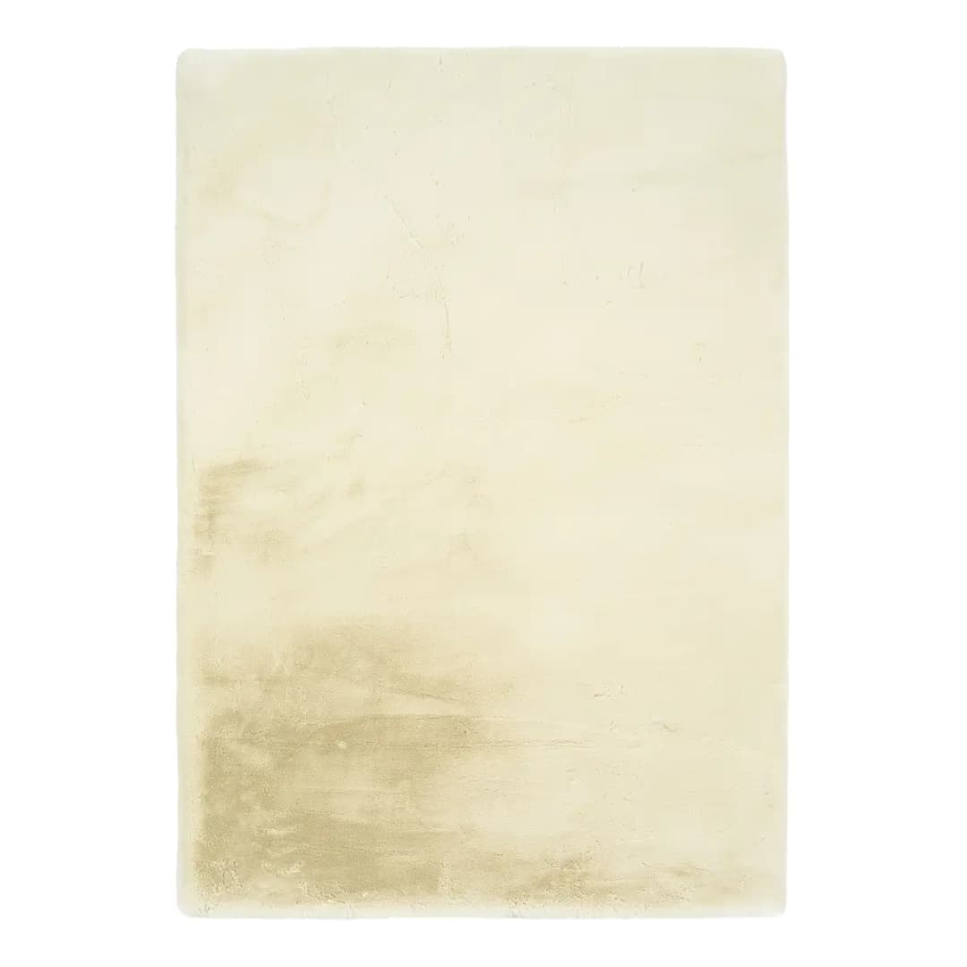 Fellteppich Lavabile Extra Beige/Creme 120 x 180cm Kunstfell
